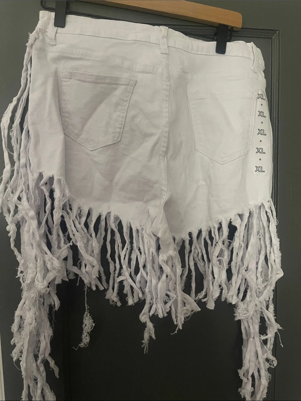 N/A white denim